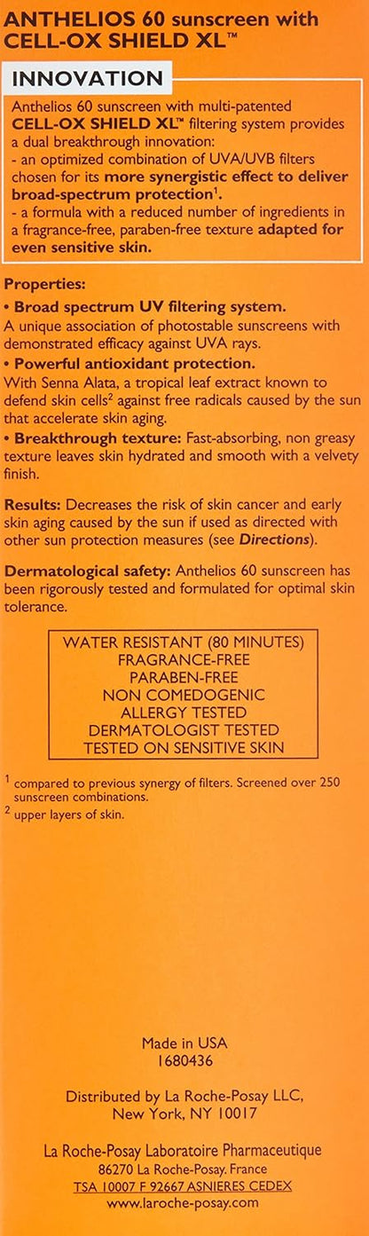 La Roche-Posay Anthelios Melt-In Milk SPF 60 – Reef-Safe Sunscreen Without Harmful Chemicals