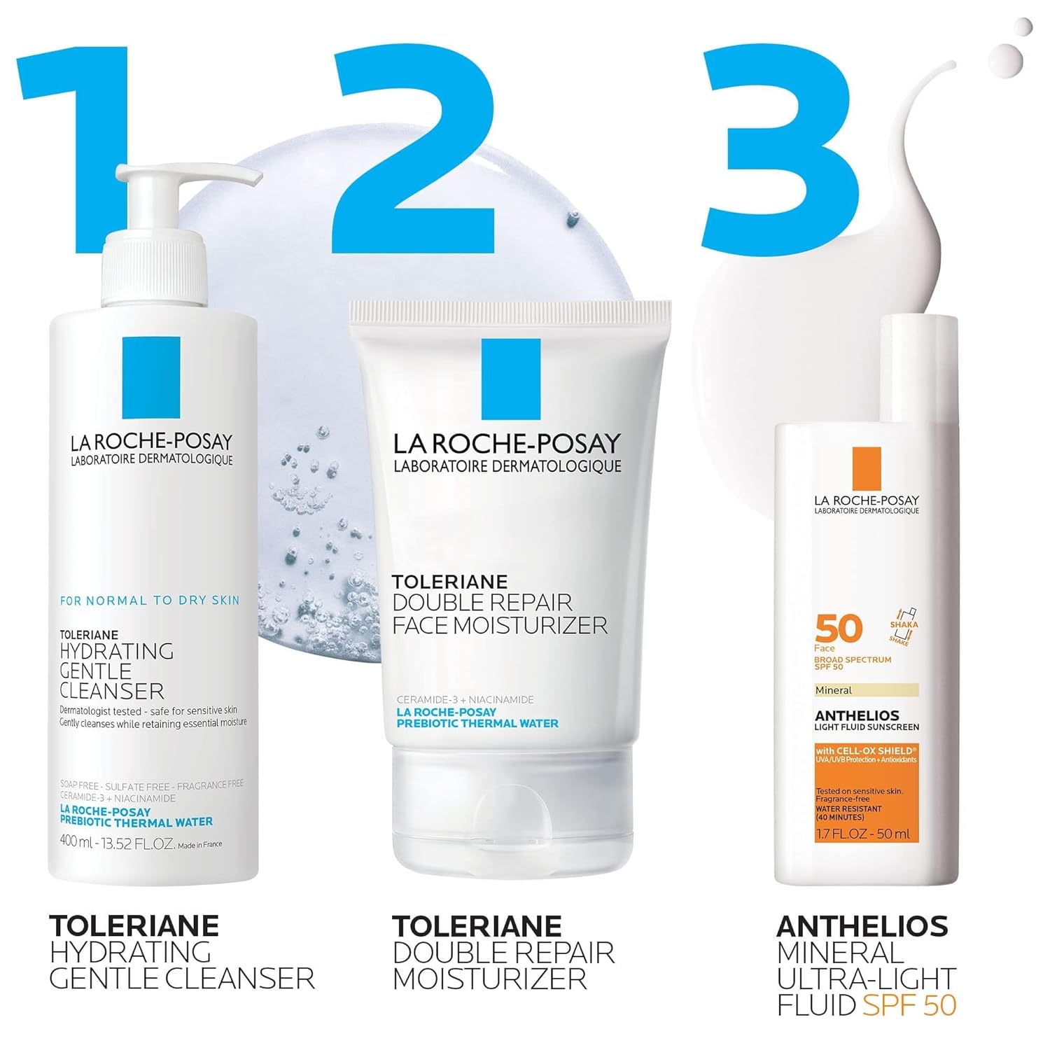 La Roche-Posay Anthelios Mineral SPF 50 – Skin-Safe Chemical-Free Sun Defense, Dermatologist-Tested Formula