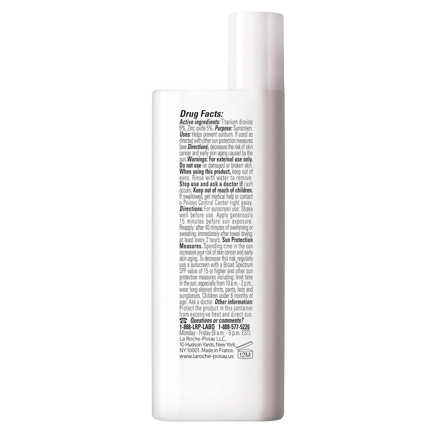 La Roche-Posay Anthelios Mineral SPF 50 – Skin-Safe Chemical-Free Sun Defense, Dermatologist-Tested Formula