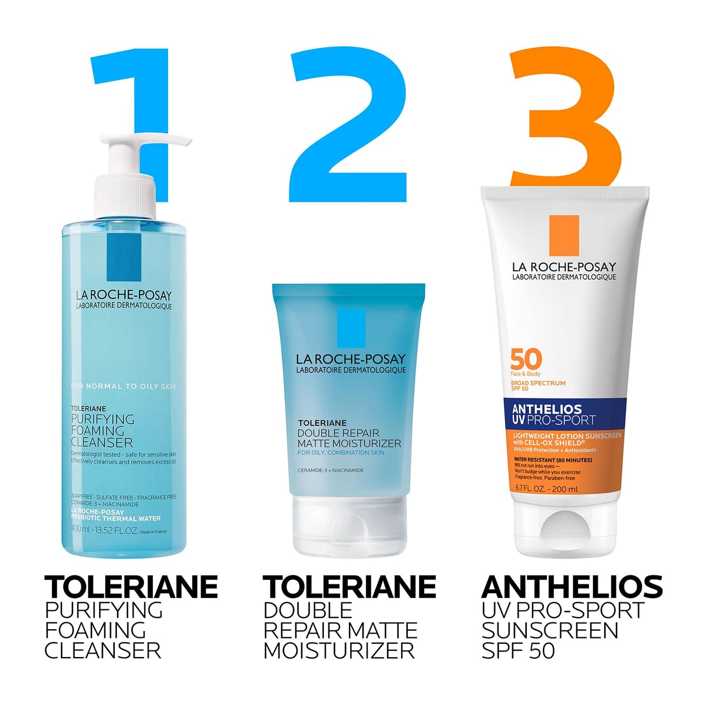 La Roche-Posay Anthelios UV Pro-Sport – Non-Staining, Safe Sunscreen for Children's Summer Camps & Sports Practice