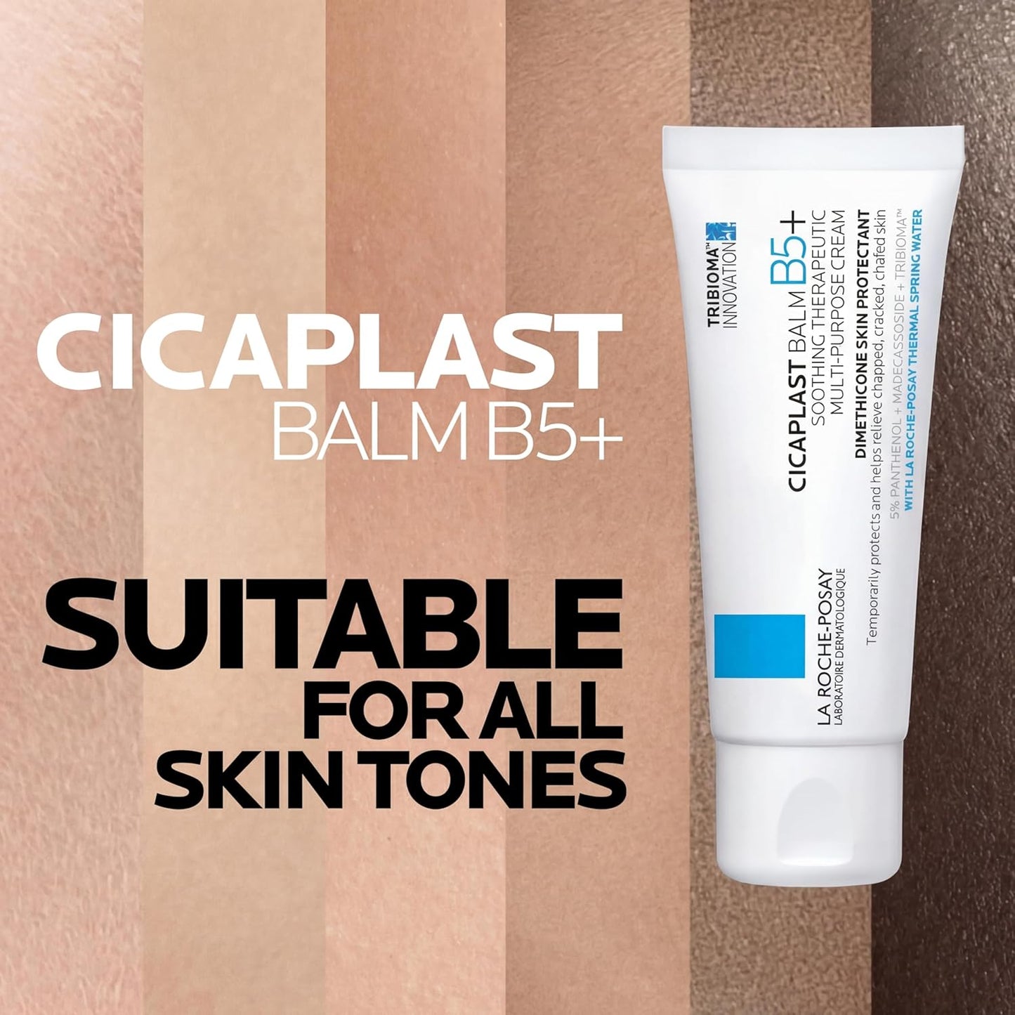 La Roche-Posay Cicaplast Balm B5 – Fragrance-Free, Hypoallergenic Barrier Cream for Allergy-Prone Skin