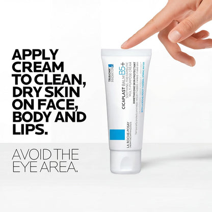 La Roche-Posay Cicaplast Balm B5 – Fragrance-Free, Hypoallergenic Barrier Cream for Allergy-Prone Skin