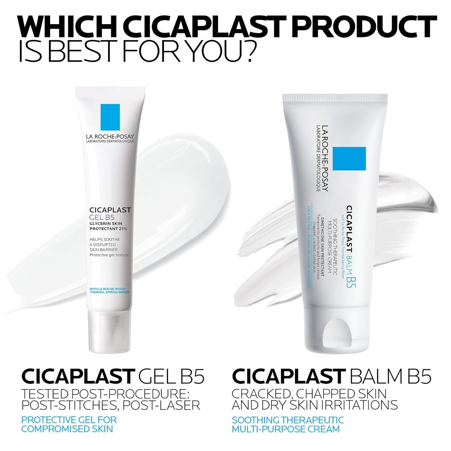 La Roche-Posay Cicaplast Gel B5 – Nursery-Approved Protective Gel for Delicate Baby Skin