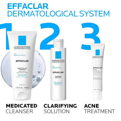 La Roche-Posay Effaclar Medicated Gel Wash – Dorm-Safe Breakout Fighter for Teenagers