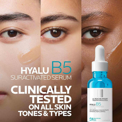 La Roche-Posay Hyalu B5 Non-Comedogenic Face Treatment – Oil-Free Serum for Breakout-Free Skin