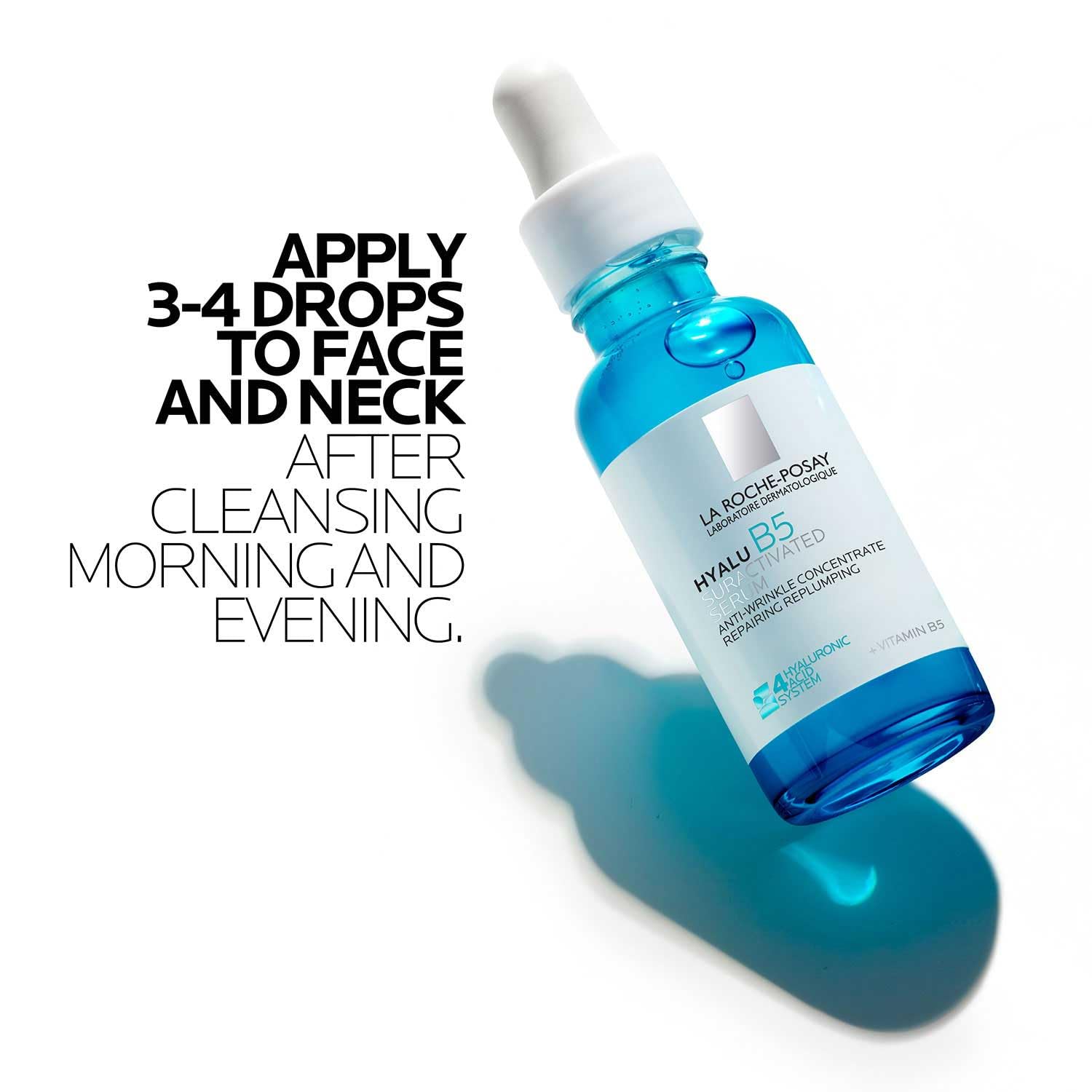 La Roche-Posay Hyalu B5 Non-Comedogenic Face Treatment – Oil-Free Serum for Breakout-Free Skin