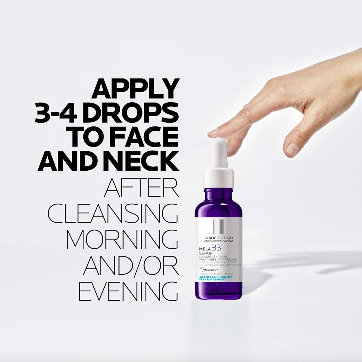 La Roche-Posay Mela B3 Drop Serum – Minimal, Effective Dark Spot Treatment with 10% Niacinamide