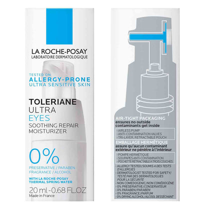 La Roche-Posay Toleriane Dermallergo Minimal Eye Moisturizer – Uncluttered, Fragrance-Free Daily Care