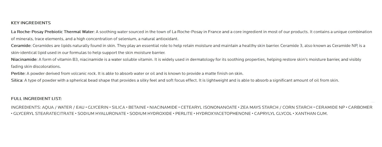 La Roche-Posay Toleriane Double Repair – Fast-Acting Oily Skin Moisturizer for Busy Morning Routines