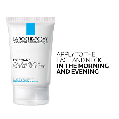 La Roche-Posay Toleriane Double Repair Moisturizer Set – Thoughtful Birthday Gift for Mom with Hydrating Cleanser