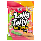 Laffy Taffy Fruit Combos Kids Chewy Candy, Strawberry-Orange and Wildberry-Banana Assorted Flavors for Lunchboxes