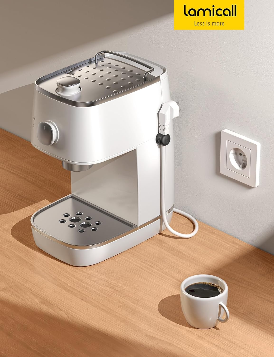 Lamicall Rotatable Cord Holder Set – Thoughtful Tech Gift for Him for Home Office Setup