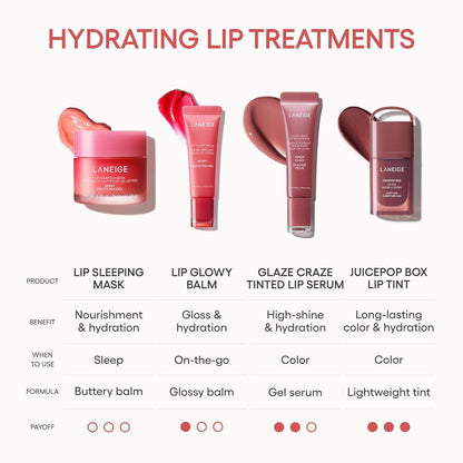 LANEIGE Lip Sleeping Mask – Premium K-Beauty Lip Treatment, Designer Jar with Berry Mix Complex and Vitamin C