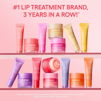 LANEIGE Lip Sleeping Mask – Premium K-Beauty Lip Treatment, Designer Jar with Berry Mix Complex and Vitamin C