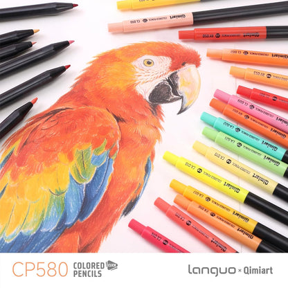 languo 3.0mm Oil-Based Color Pencils – Smooth-Glide Art Supply for Therapeutic Sketching and Self-Care Sessions