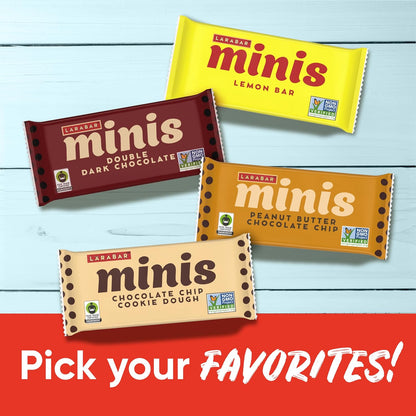 Larabar Minis Allergen Friendly Snack – Gluten Dairy Free Lunchbox Bar Picky Eaters Love, 30 Pack