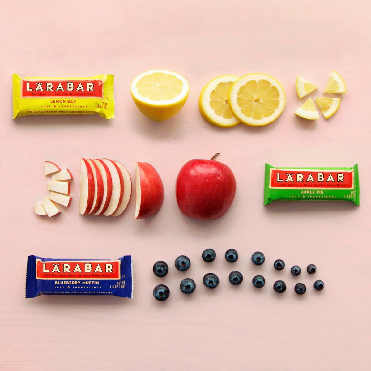 Larabar Variety Pack Fruit & Nut Bars – Trail-Ready Snack for Hiking, Running, and Camping