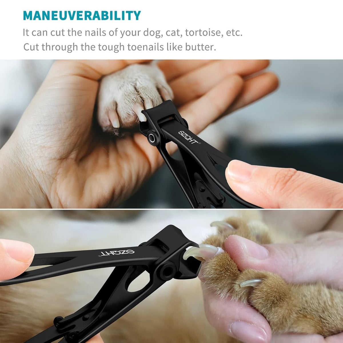 large 3.54" x 0.59" x 0.55" body size for comfortable handling