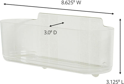 large 8.6" x 3.1" x 3" size for holding multiple items