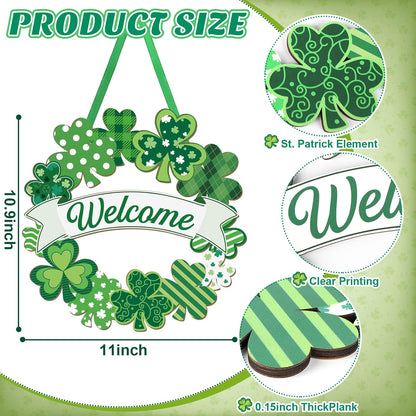 large round size suitable for prominent door display