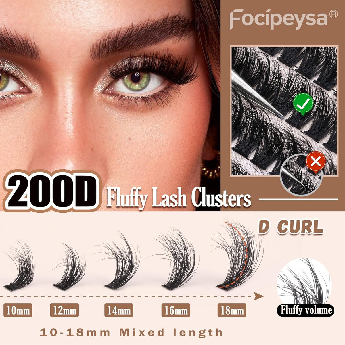 lash applicator tweezers included in the kit