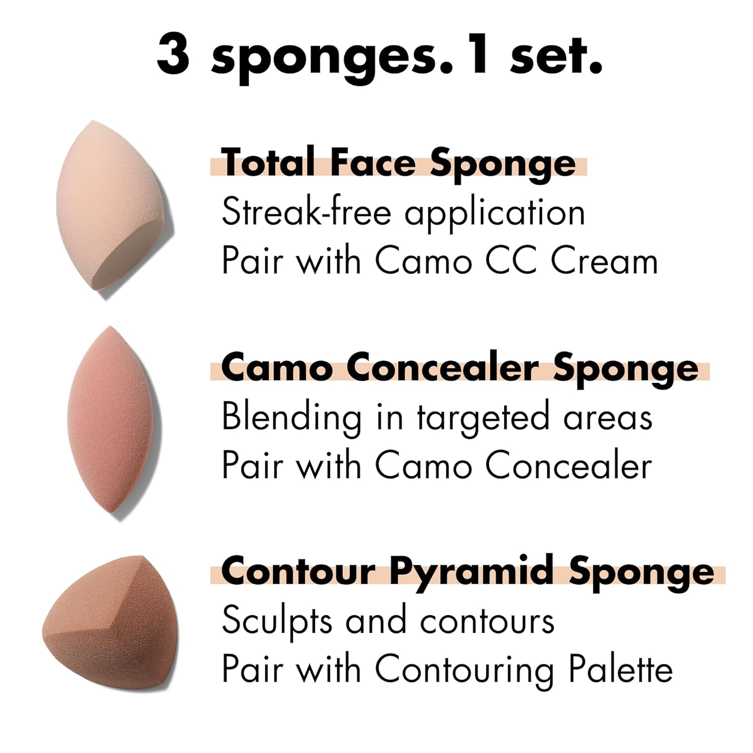 latex-free foam construction safe for sensitive skin