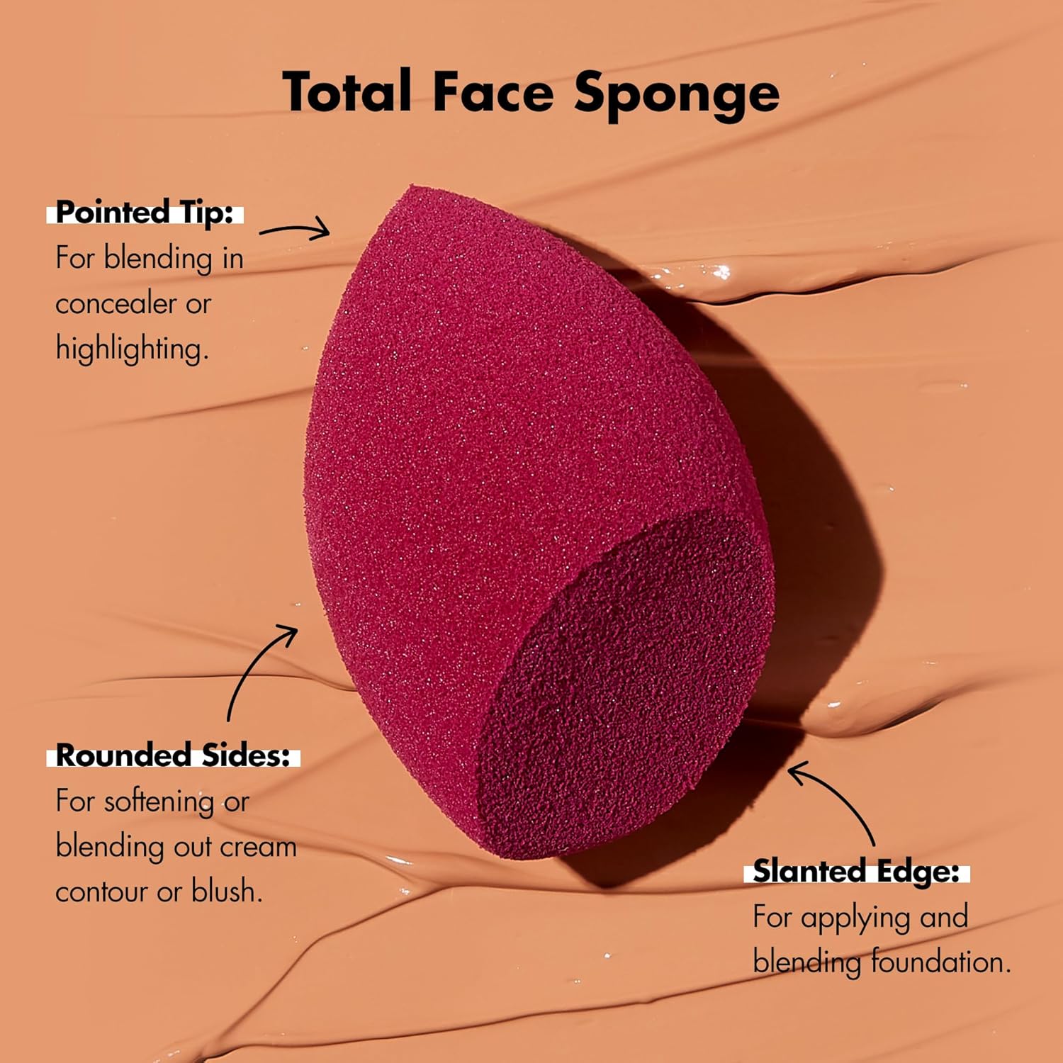 latex-free plush foam construction safe for sensitive skin