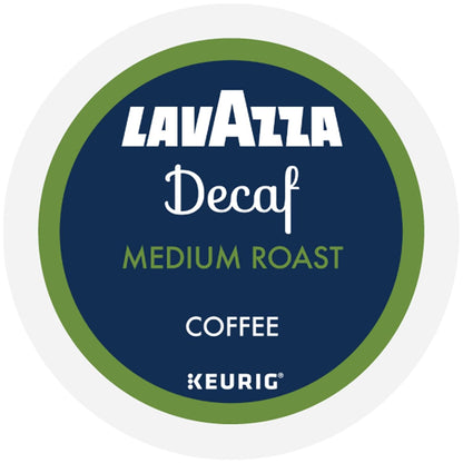 Lavazza Decaf Single-Serve K-Cups – Calming After-Dinner Coffee Ritual for Better Sleep, Medium Roast 88-Count