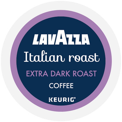 Lavazza Espresso Style K-Cups – Quick Strong Morning Brew for Remote Work Desk Setup, 120ct Bulk