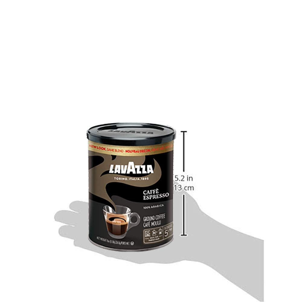 Lavazza Ground Coffee Gift Set – Thoughtful Birthday Present for Mom and Her, Premium Arabica Blend in Decorative Tins