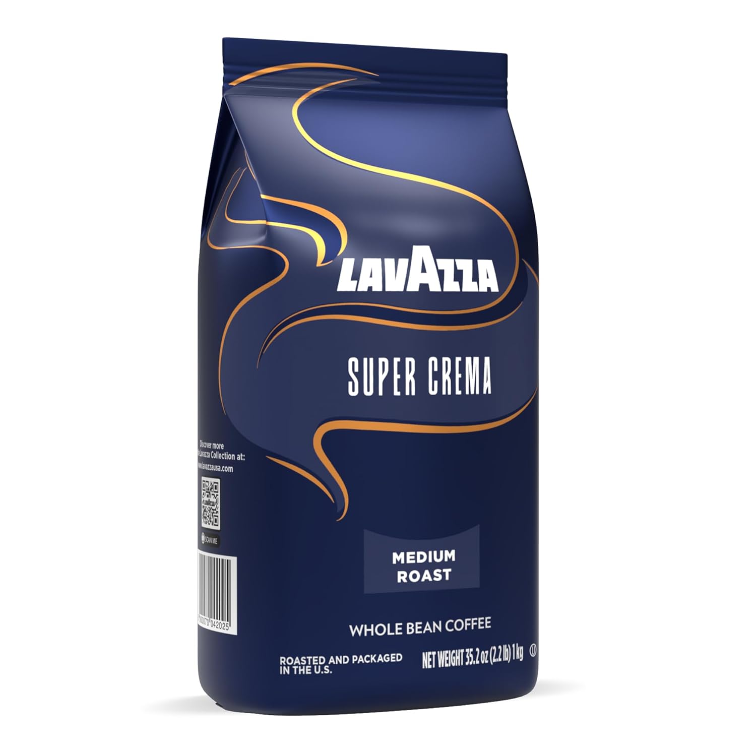 Lavazza Super Crema Whole Bean Coffee – Artisanal Italian Roast for an Elevated Espresso Ritual