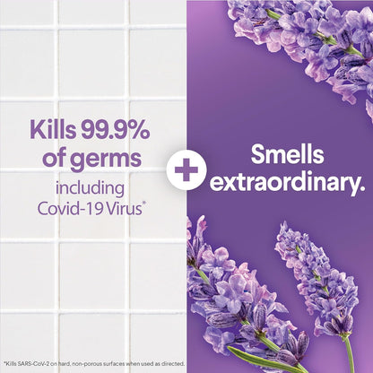 lavender and jasmine fragrance with rose and hyacinth undertones for long-lasting freshness
