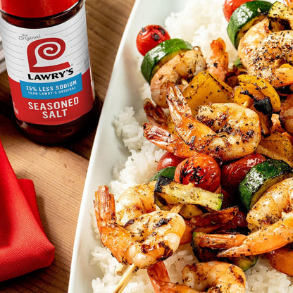 Lawry's 25% Less Sodium Seasoned Salt – Practical Housewarming Gift for Home Cooks
