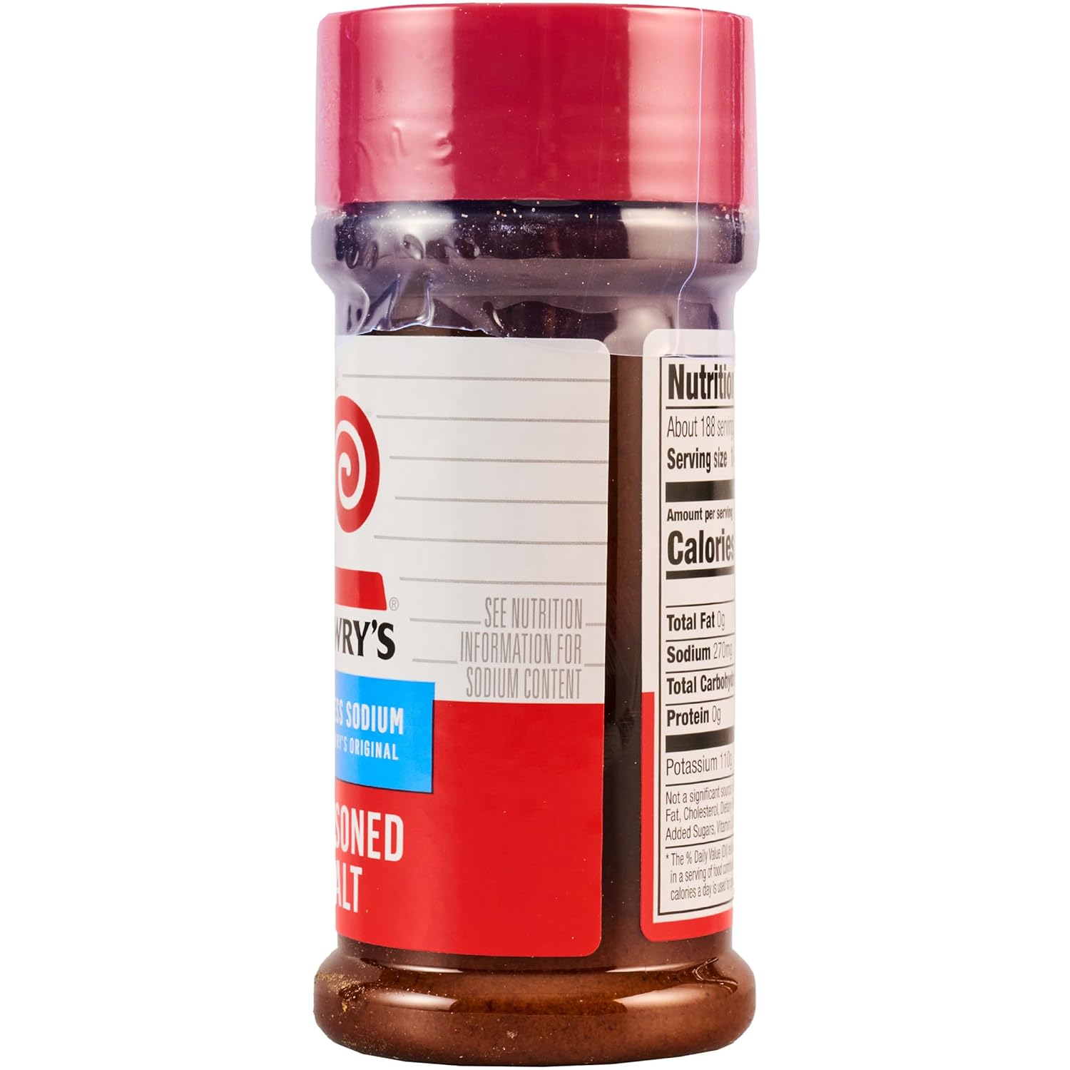 Lawry's 25% Less Sodium Seasoned Salt – Practical Housewarming Gift for Home Cooks