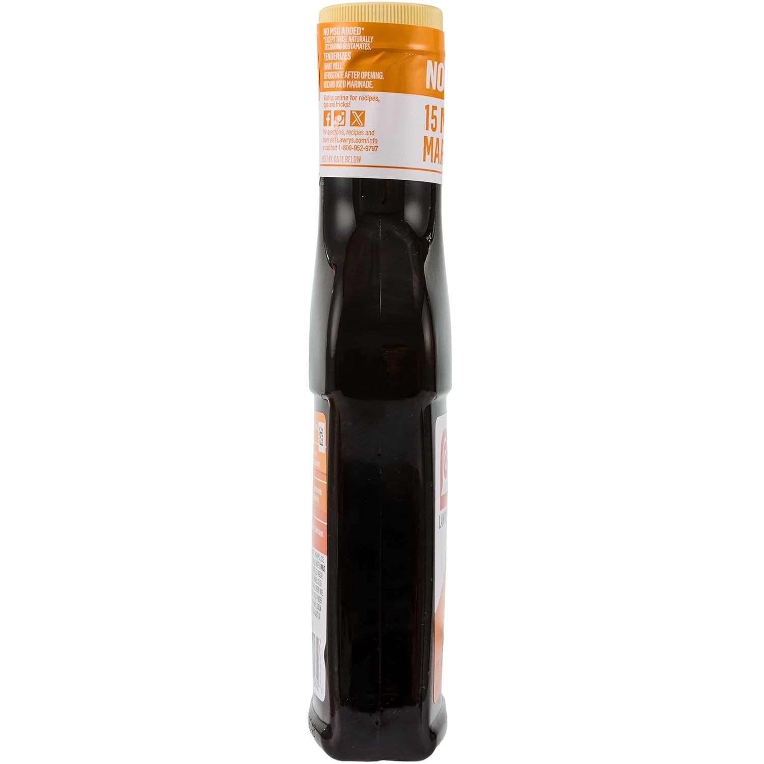Lawry's Teriyaki With Pineapple Juice Marinade – Keto-Friendly Teriyaki Marinade for Low-Carb Lifestyles, 12 fl oz