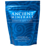 Ancient Minerals Magnesium Bath Flakes – Premium Zechstein Mineral Soak for an Elevated At-Home Spa Ritual, 8 lb Bag