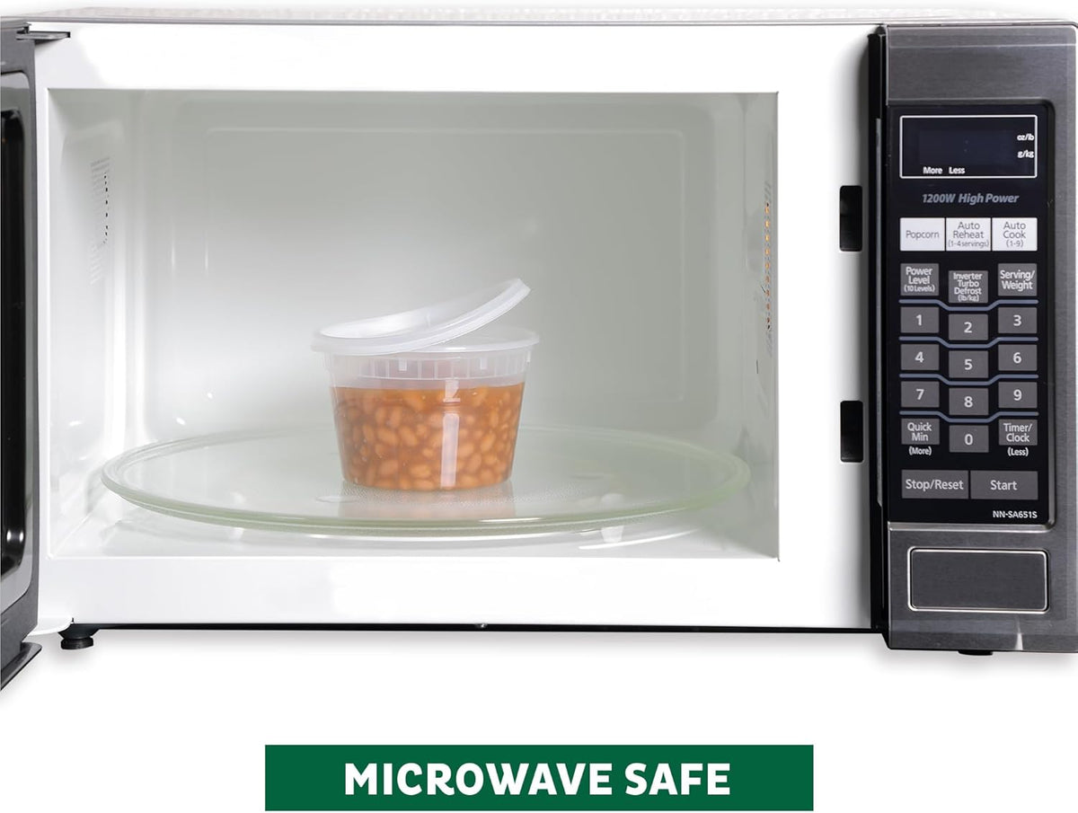 leakproof seal rated for both liquid and solid foods