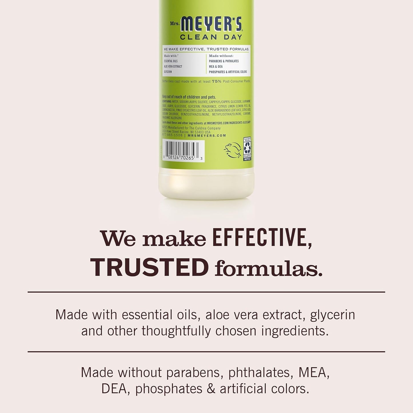 leaping bunny certified cruelty-free formulation