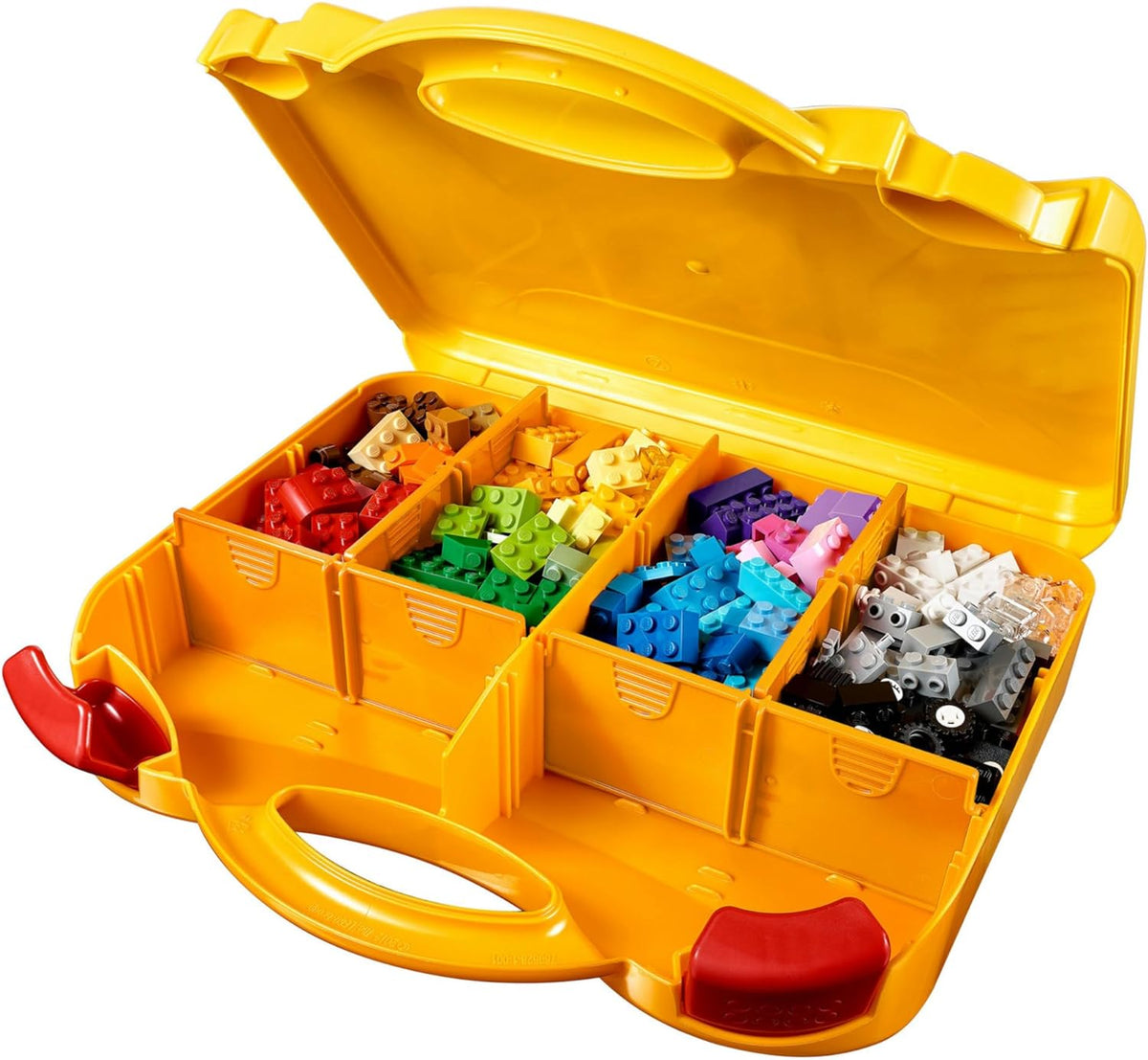 LEGO Classic Creative Suitcase 10713 – Thoughtful Grandparent Gift, Travel-Friendly Building Bricks for Family Gatherings