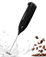 SIMPLETASTE Milk Frother Handheld Electric Foam Maker – Pre-Workout Shake Helper for Busy Professionals, One-Touch Operation