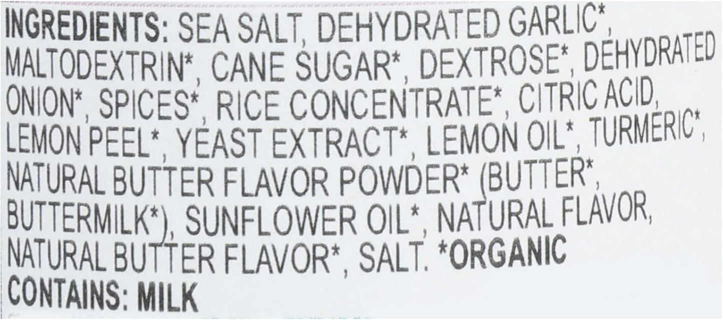 lemon butter garlic flavor profile suited to poultry, seafood, and vegetables