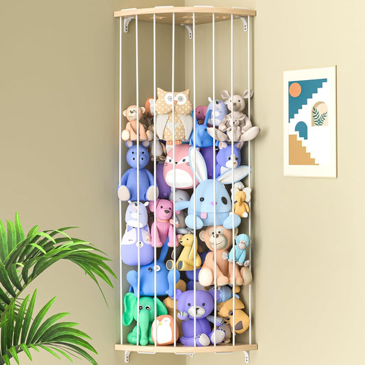 length-adjustable hanging design from 44 to 71 inches
