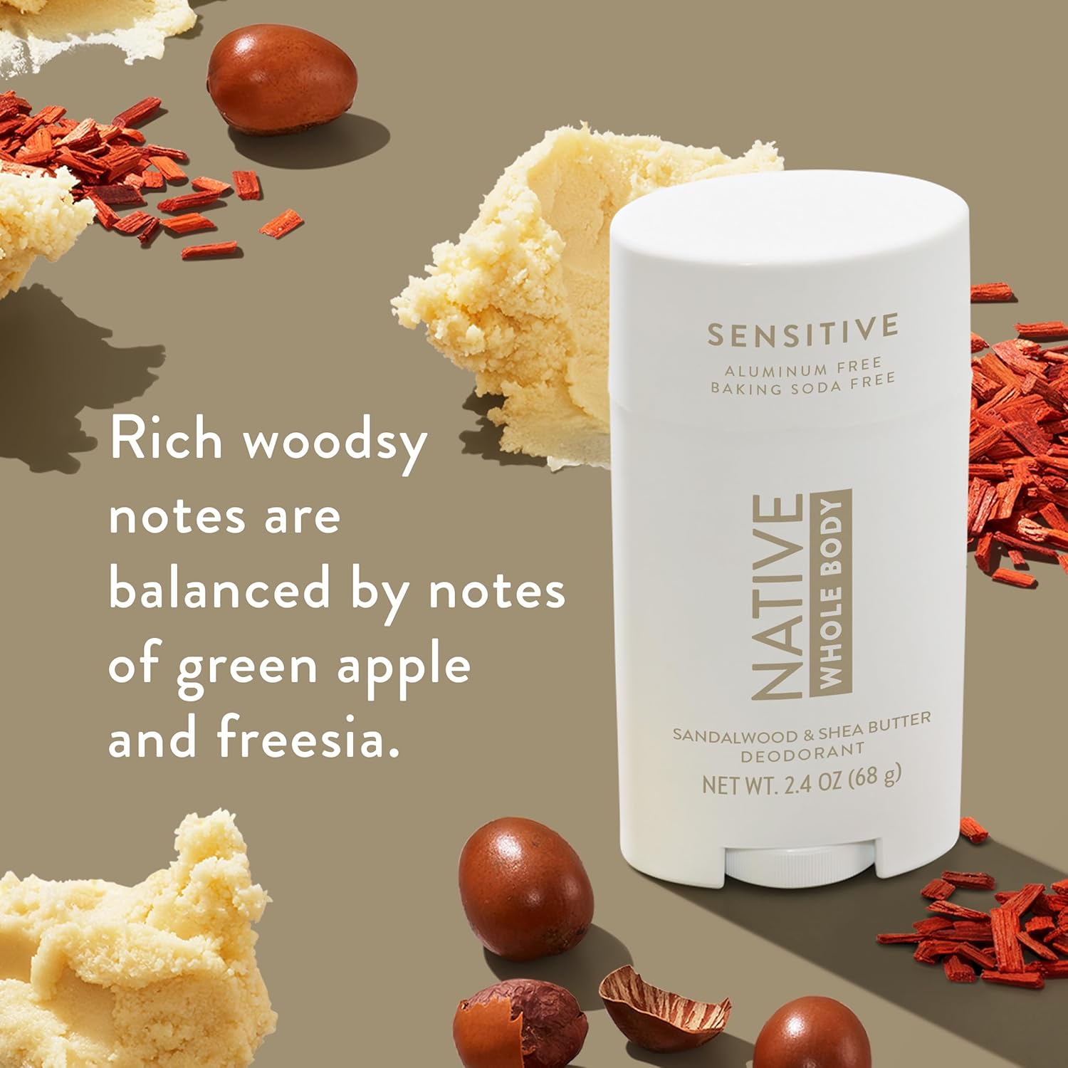 less than 10 clean, naturally derived ingredients