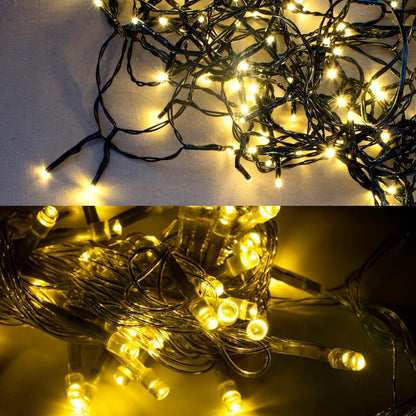 LetsFunny 300 LED Warm White String Lights 108FT – Cozy Living Room and Bedroom Fairy Lights with 4 Brightness Levels and Remote