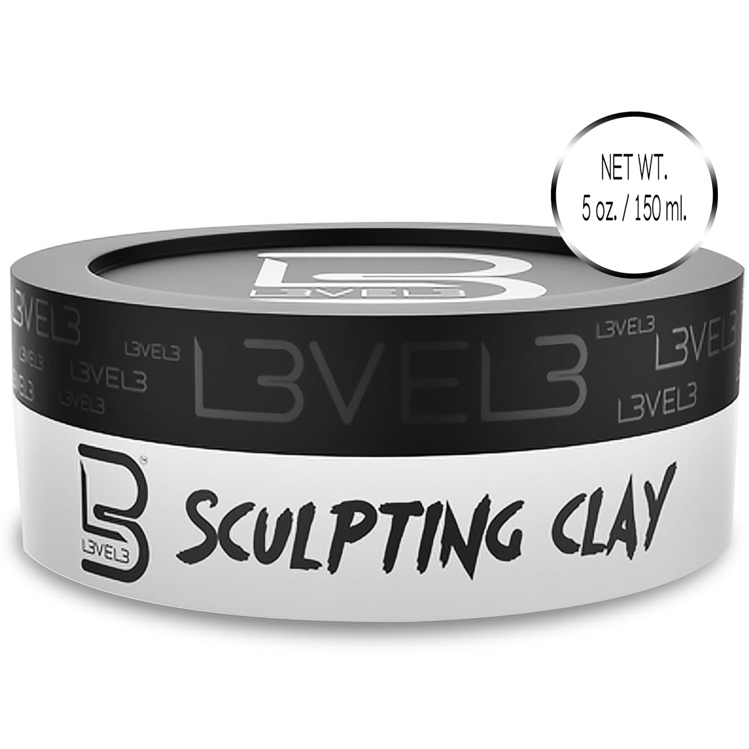 Level 3 Hair Sculpting Clay - High-End Salon-Grade Styling for the Refined Gentleman's Vanity, Premium Matte Hold