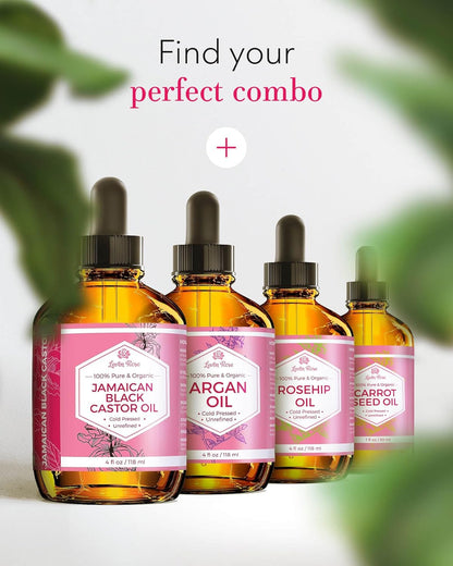 Leven Rose Golden Jojoba Oil 32 oz – Wind-Down Moisturizer for Mindful Bath Time