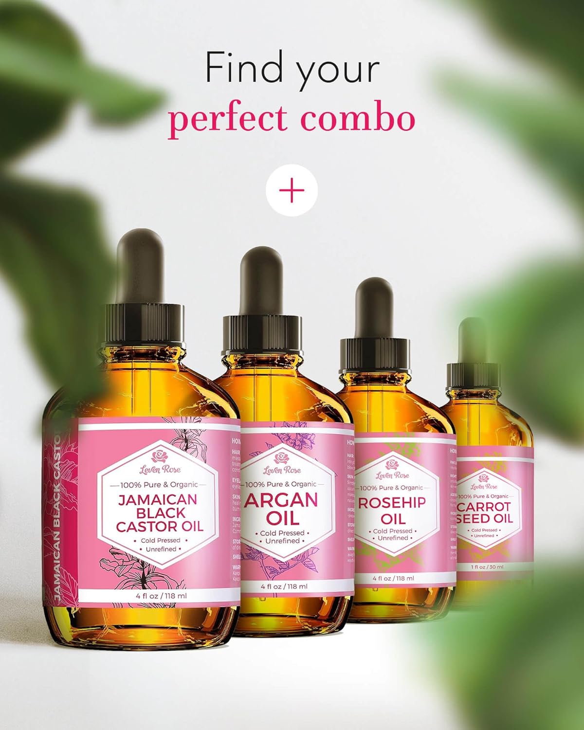 Leven Rose Jojoba Oil Organic – Thoughtful Clean Beauty Gift for Her Birthday and Mother’s Day