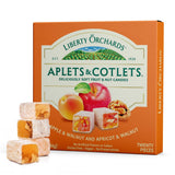 Liberty Orchards Aplets & Cotlets Vegan Turkish Delight – Guilt-Free Afternoon Tea & Self-Care Snack for Mindful Moments