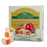 Liberty Orchards Sugar Free Aplets & Cotlets - Diabetic Friendly Turkish Delight Candy, 8 oz Guilt Free Snack Box