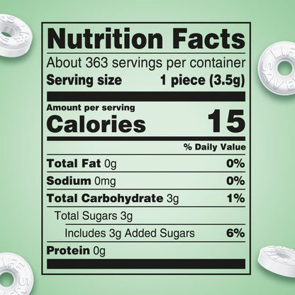 LIFE SAVERS Wint-O-Green Mints – Study-Break Reward for Students and Remote Workers, Long-Lasting Hard Candy, 44.93 oz